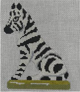 Zebra Figurine by The Gingham Stitchery (thumbnail)
