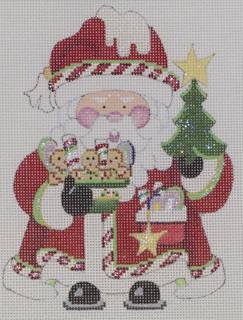santa ornament with cookies by Strictly Christmas (thumbnail)
