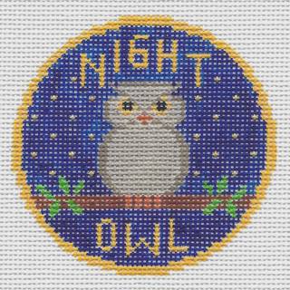 Night Owl Badge - Trunk Show by Doolittle Stitchery (thumbnail)