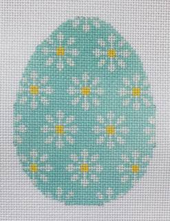 Daisy Egg, Assorted Colors by Stitch Rock Designs (thumbnail)