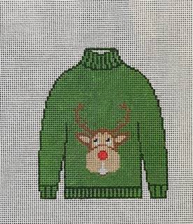 Reindeer Jumper by Stitching with Stacey (thumbnail)
