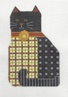 Boo Kitty - Plaid by Mary Lake Thompson (via Melissa Shirley) (thumbnail)