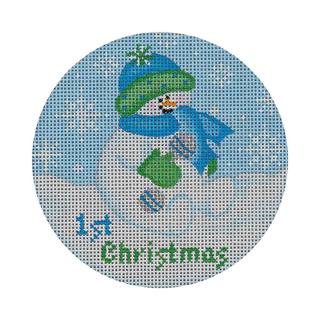 Baby Snowboy, blue by Pepperberry Designs (thumbnail)