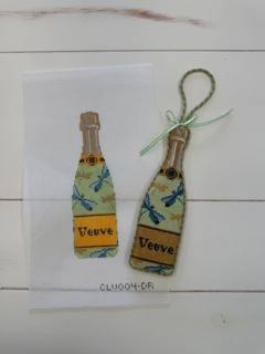 CLV004-DR Veuve Bottle- Dragonfly by C'ate La Vie (thumbnail)