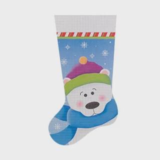 Pepperberry STK08 Polar Bear Stocking by Pepperberry Designs (thumbnail)