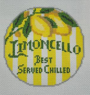 Happier Hour Coasters - Limoncello by The Gingham Stitchery (thumbnail)