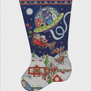Rebecca Wood 1509a Aliens and Santas by Rebecca Wood Designs (thumbnail)