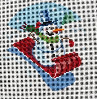 Frosty Loves Tobogganing by Lauren Bloch Designs (thumbnail)