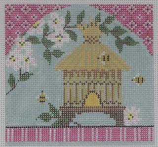 beehive on pink by Silver Needle (thumbnail)