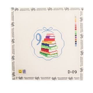 D-09 12 Days of Needlepoint Needlepoint Stitch Books by Lauren Bloch Designs (thumbnail)