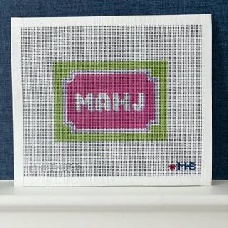 Bracket Frame Mahjong Insert- citron, pink, lilac by Love MHB Studio (thumbnail)