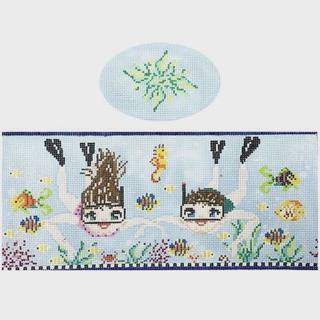 Snorkelers Hinged Box with Hardware by Funda Scully (thumbnail)