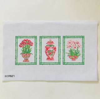 Trio of Porcelain Florals by KCN Designers (thumbnail)