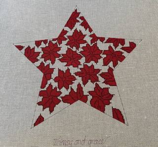 Whimsy & Grace wg11764 Red 10" Poinsettia Star by Whimsy and Grace (thumbnail)