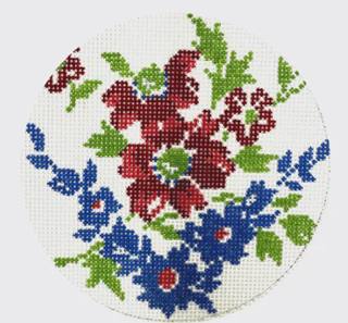 Floral Bouquet Round by The Curious Cowgirl (thumbnail)