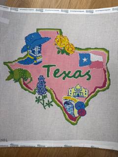State of Texas by Blue Waters Needlepoint (thumbnail)