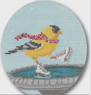 Bird Ice Skating by Scott Church (thumbnail)
