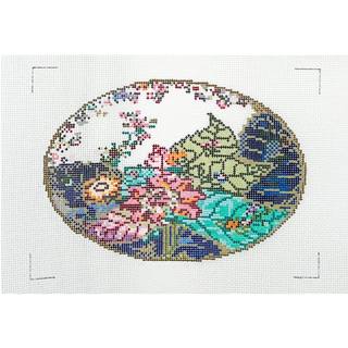 Large Tobacco Leaf Oval by Penny Linn Designs (thumbnail)
