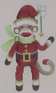 santa sock monkey by Strictly Christmas (thumbnail)