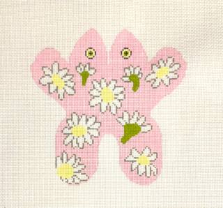 Pink Daisy Frog by J. Childs Designs (thumbnail)