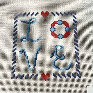 Nauti Love by Nightowls Needlepoint (thumbnail)