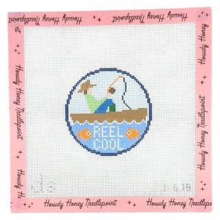 Reel Cool Badge by Doolittle Stitchery (thumbnail)