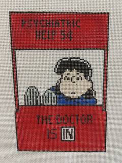 Lucy "The Doctor is In" by Officially Needlepoint (thumbnail)