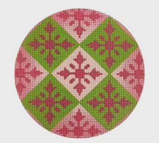 Pink Snowflakes by Mary Lake Thompson (via Melissa Shirley) (thumbnail)