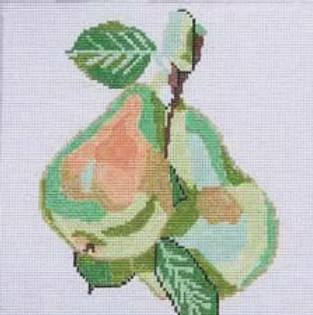 Green Pears Coaster by Jean Smith Designs (thumbnail)