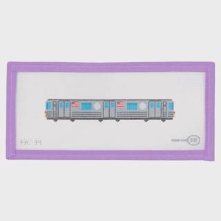 NYC Subway Train Key Fob by Frances Abel Studio (thumbnail)