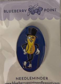 Mr.Peanut Needleminder by Blueberry Point Canvas (thumbnail)