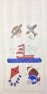 boy's birth announcement* by Cheryl Schaeffer & Annie Lee Designs (thumbnail)