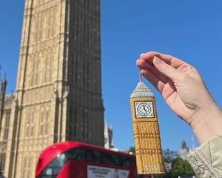 3D Big Ben Canvas by Stitch Style Needlepoint (thumbnail)