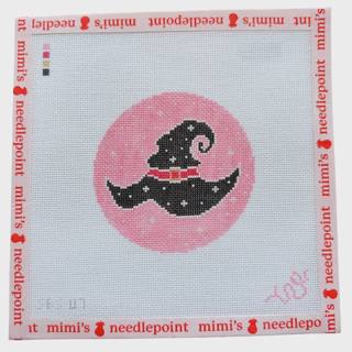 Pink and Spooky Witch Hat by Spellbound Stitchery (thumbnail)