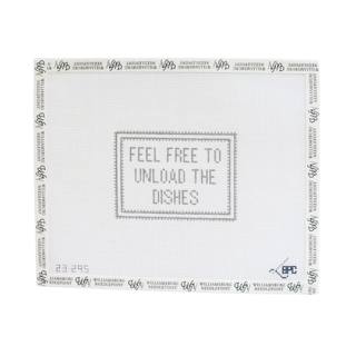Feel Free To Unload The Dishes by Blueberry Point Canvas (thumbnail)