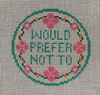 Prefer Not To by Doolittle Stitchery (thumbnail)