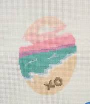 Atlantic Blue Love on the Beach by Atlantic Blue Canvas (thumbnail)