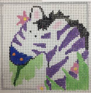 zoo coasters - zebra* by Jean Smith Designs (thumbnail)