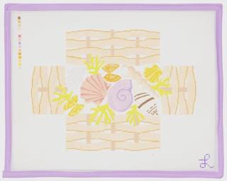 Colorful Shells Basket Brick by Lycette Designs (thumbnail)