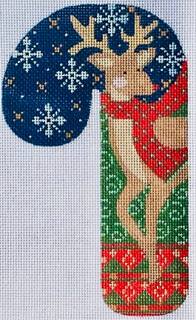 Danji Traditional Reindeer Candy Cane by Danji Designs (thumbnail)