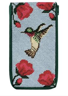 Hummingbird Eyeglass Case Stitch/Zip by Alice Peterson (thumbnail)