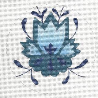 Blue Round - Emblem by Raymond Crawford (thumbnail)