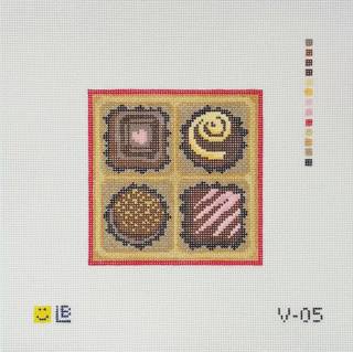 4-Piece Chocolates Box by Lauren Bloch Designs (thumbnail)