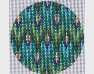 Danji TM-23 Tanya Martel Bargello Round by Danji Designs (thumbnail)