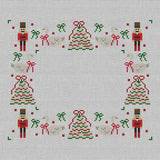 Christmas frame by Walkers Needlepoint (thumbnail)