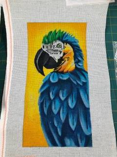 Bruce the Blue Parrot by Madeleine Elizabeth (thumbnail)