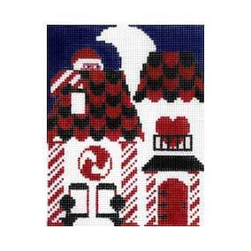 Ornament - Candy House (Walker Street Designs) by CBK Needlepoint (thumbnail)