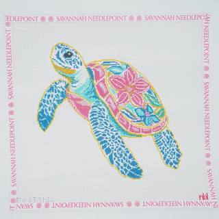 Sea Turtle by Blue Waters Needlepoint (thumbnail)