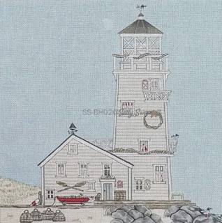 Sally Swannell SSBH02 Beach: Lighthouse by Painted Pony Designs (thumbnail)