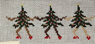 DANCING TREES by Goodpoint Needlepoint (thumbnail)